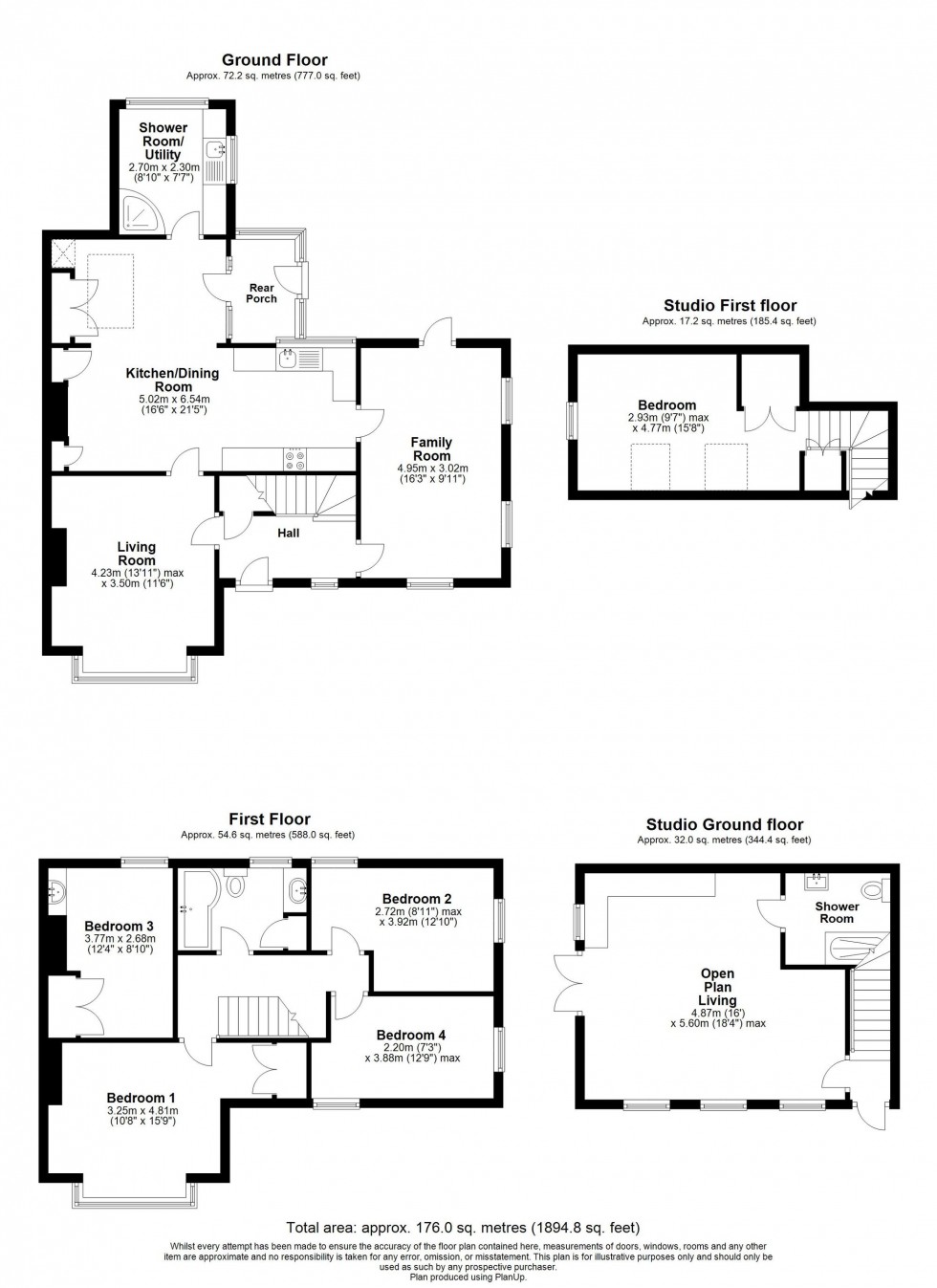 Floorplan for Cansiron Lane, Cowden, TN8