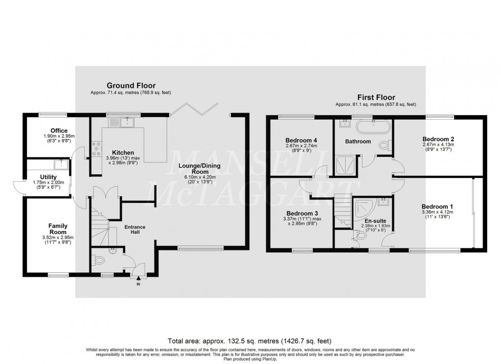 Floorplan for Dunnings Road, East Grinstead, RH19