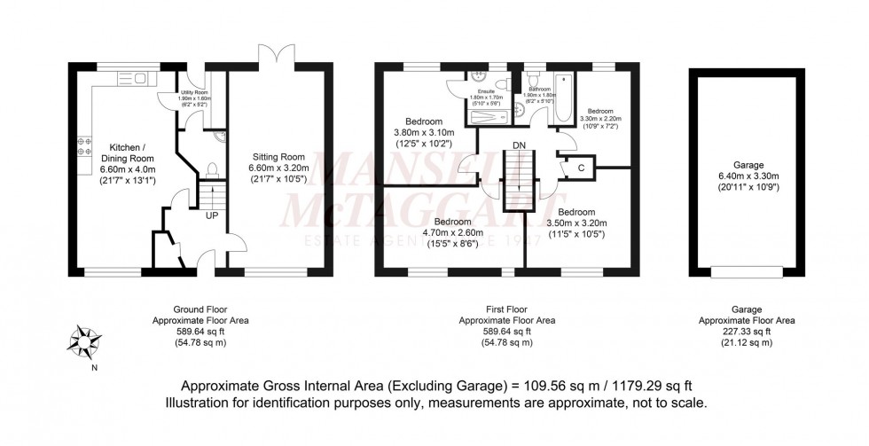 Floorplan for Sanders Gate, Storrington, RH20