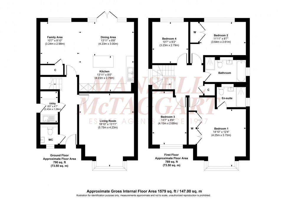 Floorplan for Templegate, Off Keymer Road, RH15