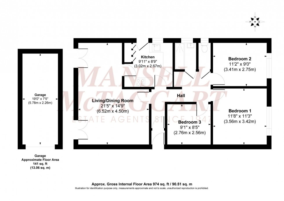 Floorplan for Oak Hall Park, Burgess Hill, RH15