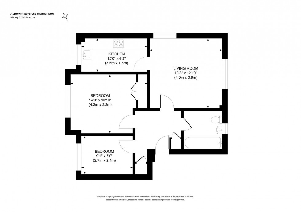 Floorplan for Hatchlands, Cuckfield, RH17