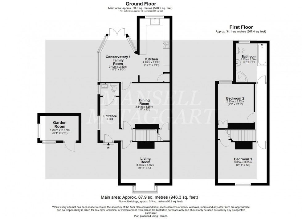 Floorplan for West Street, Crawley, RH11