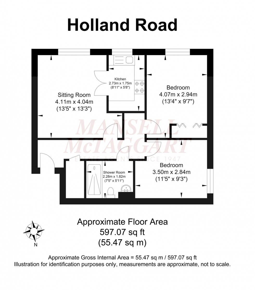 Floorplan for Holland Road, Hove, BN3