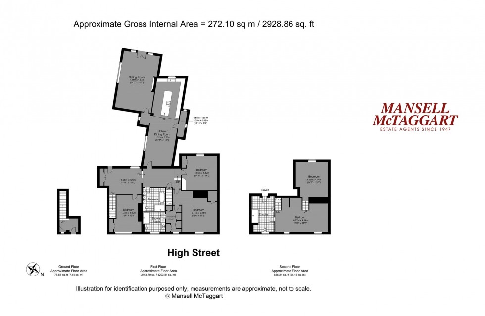 Floorplan for 37 High Street, Steyning, BN44