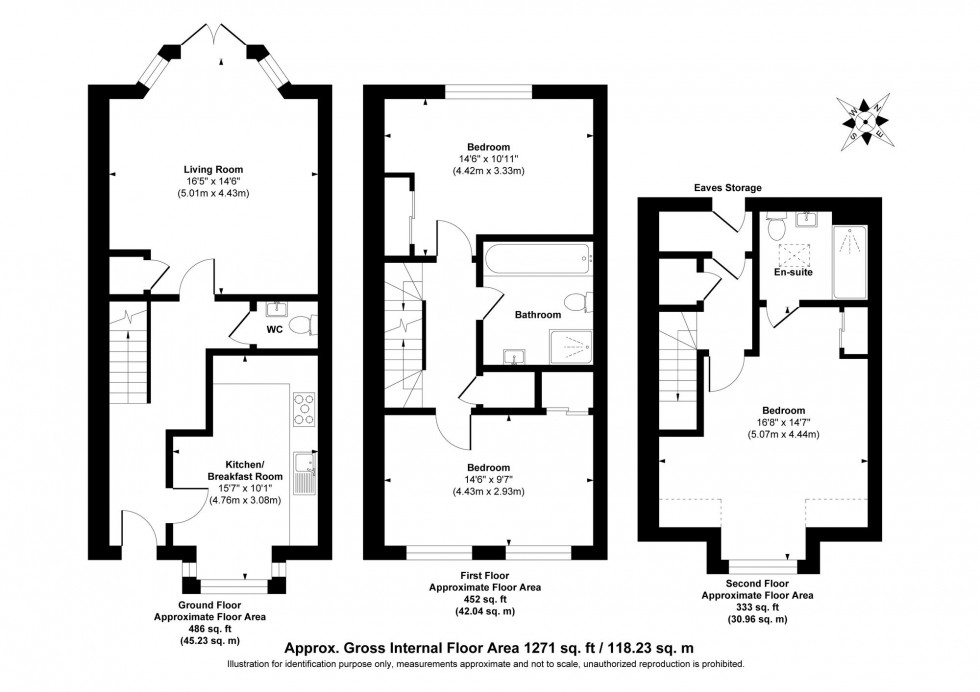 Floorplan for Woodbine Close, Cuckfield, RH17