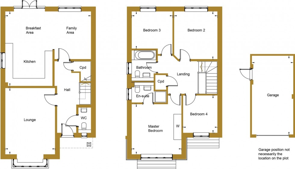 Floorplan for Coldharbour Road, Upper Dicker, BN27