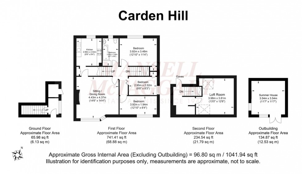 Floorplan for Carden Hill, Brighton, BN1