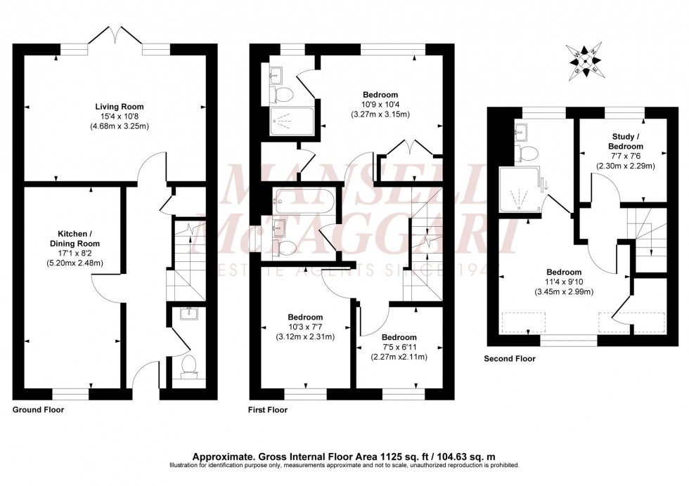 Floorplan for Edwin Street, Burgess Hill, RH15