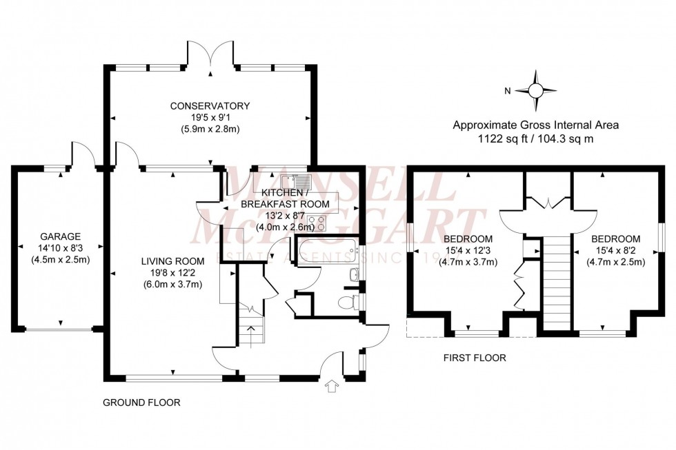 Floorplan for Station Road, Plumpton Green, BN7