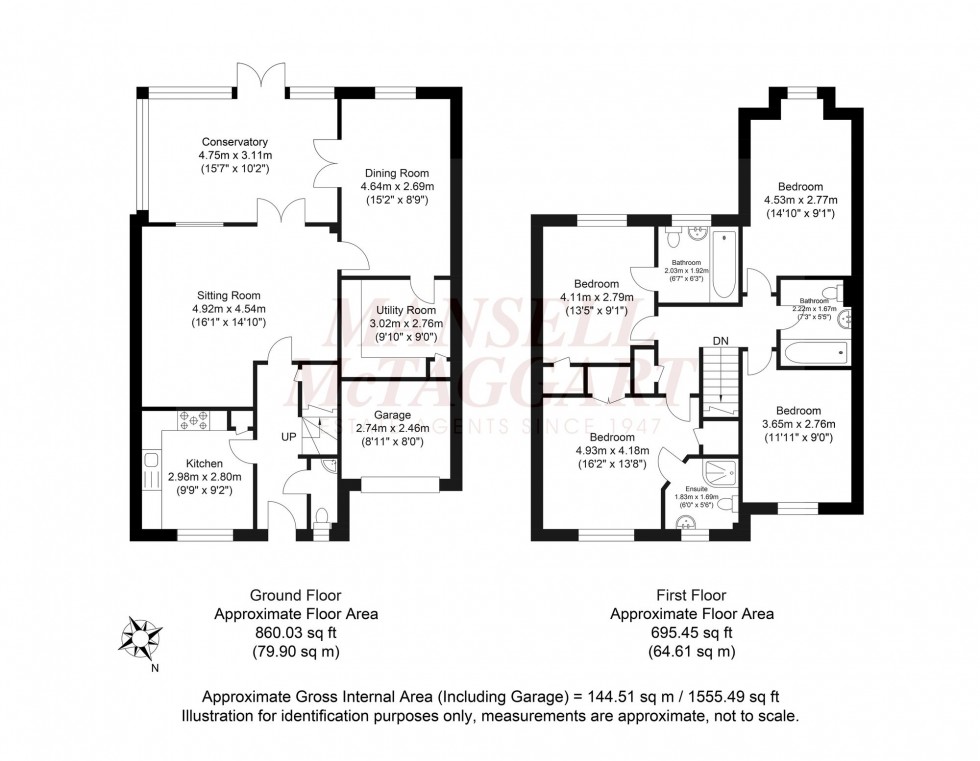 Floorplan for The Glade, Storrington, RH20