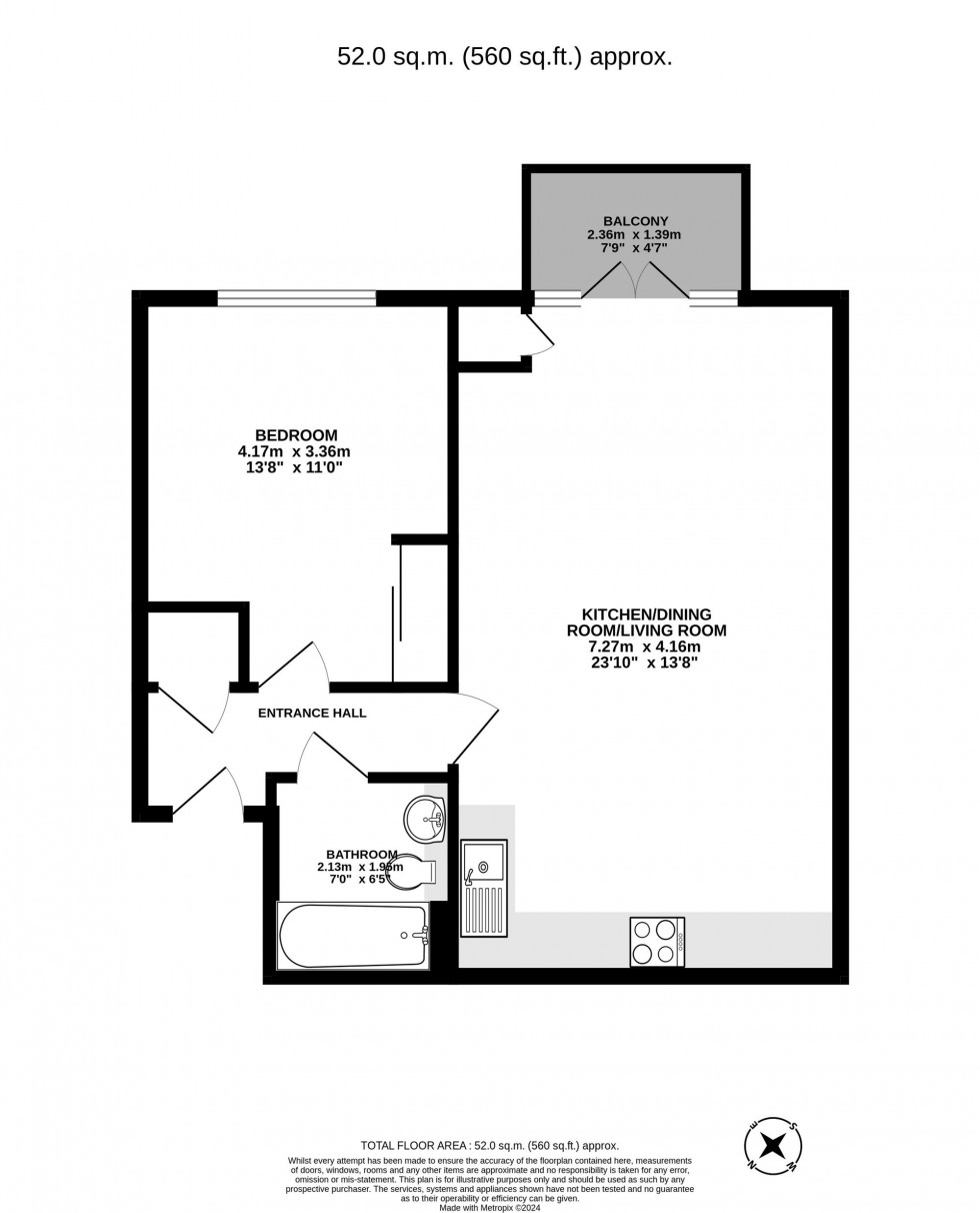 Floorplan for London Road, East Grinstead, RH19