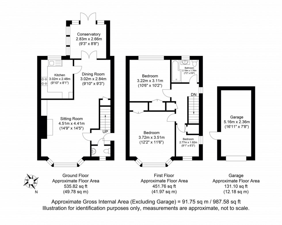 Floorplan for Christie Avenue, Ringmer, BN8