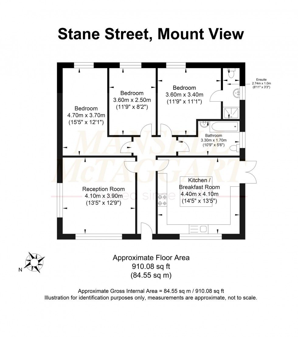 Floorplan for Stane Street, North Heath, RH20