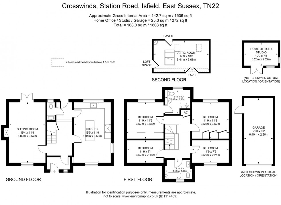 Floorplan for Station Road, Isfield, TN22