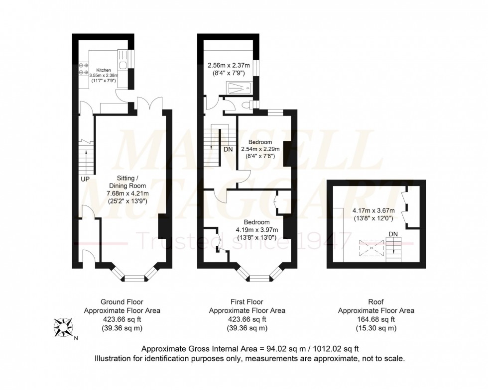 Floorplan for Islingword Road, Brighton, BN2