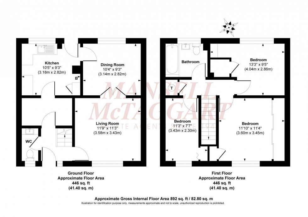 Floorplan for The Spinney, Burgess Hill, RH15