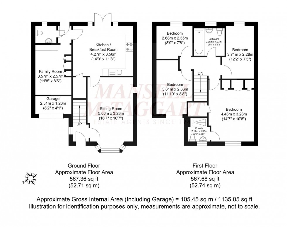 Floorplan for New Heritage Way, North Chailey, BN8