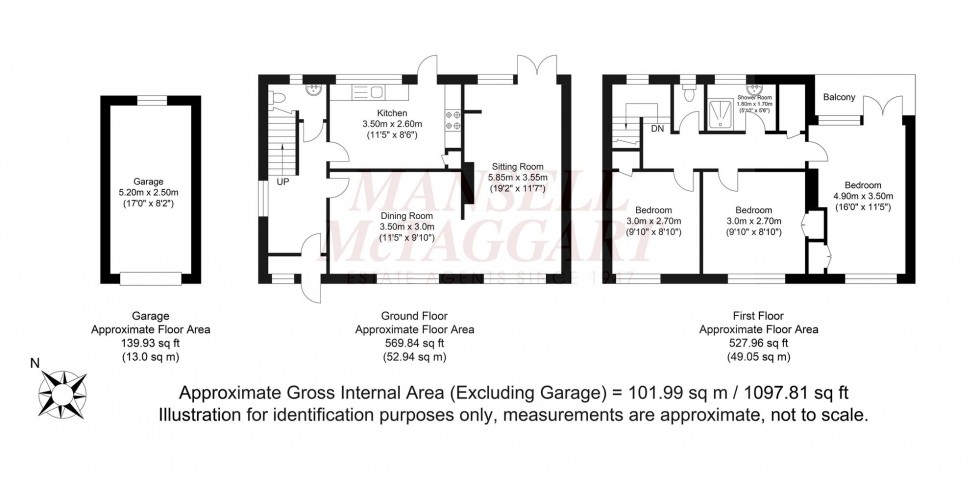 Floorplan for Fair View, Horsham, RH12