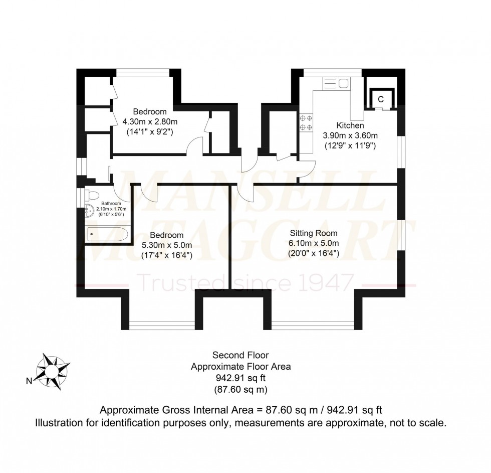 Floorplan for Lewes Road, Kenchingtons The Square Lewes Road, RH18