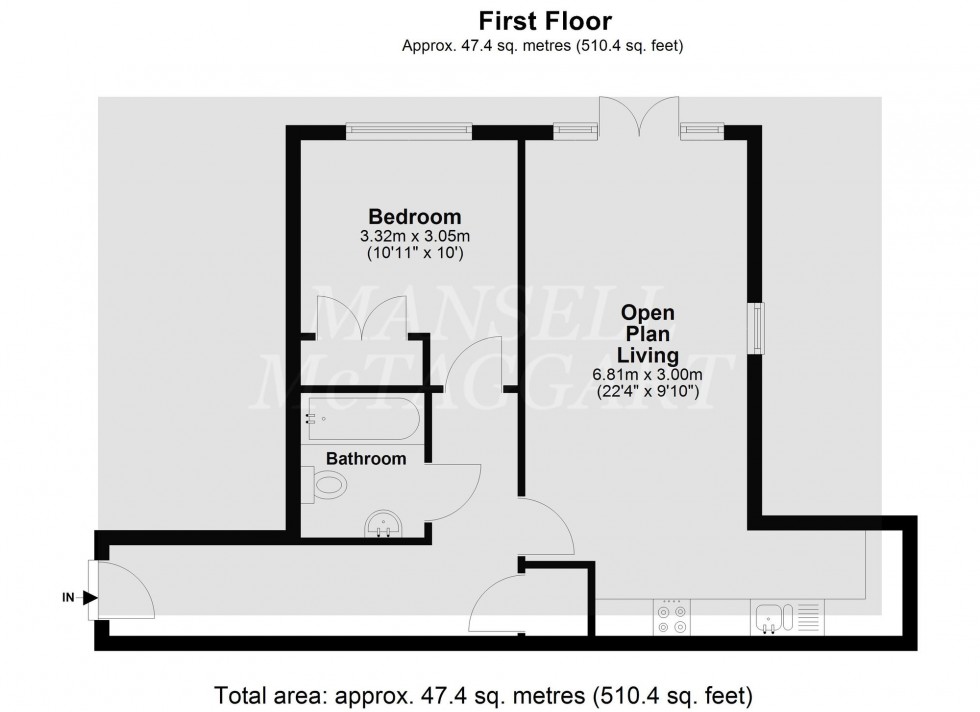 Floorplan for Brookhill Road, Copthorne, RH10