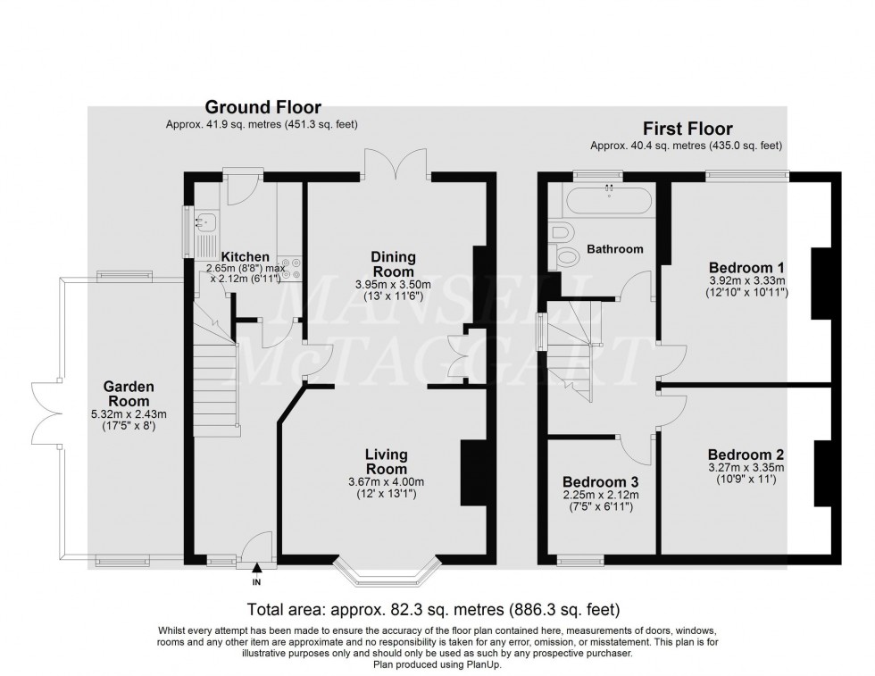 Floorplan for Post Horn Lane, Forest Row, RH18