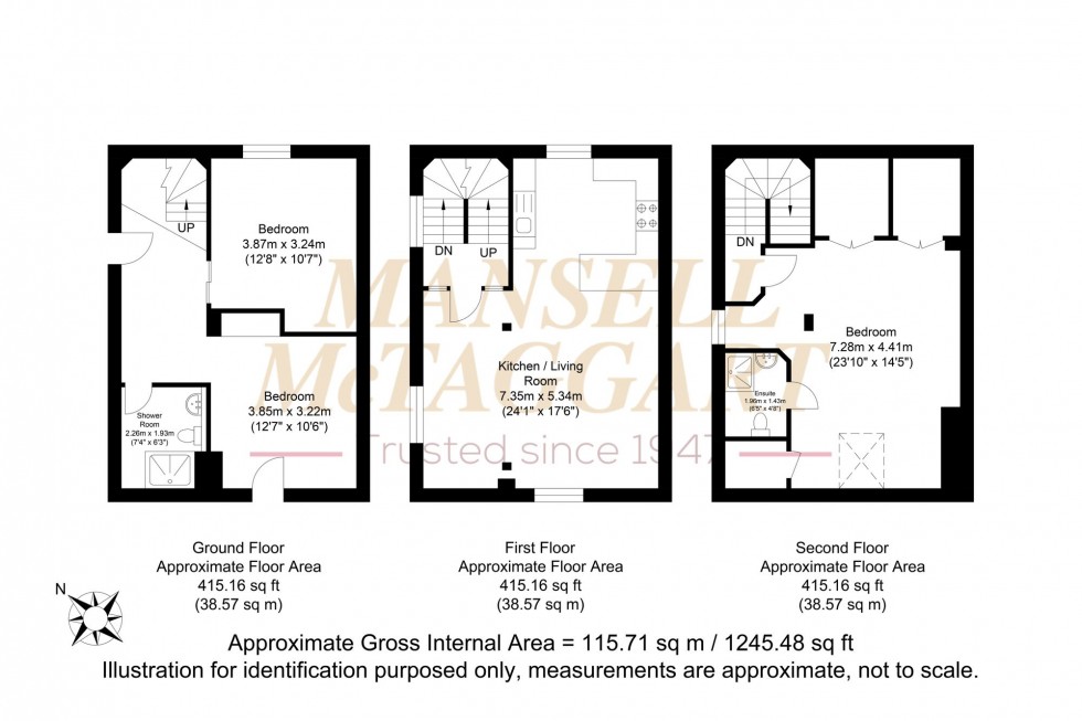 Floorplan for Western Road, Newick, BN8