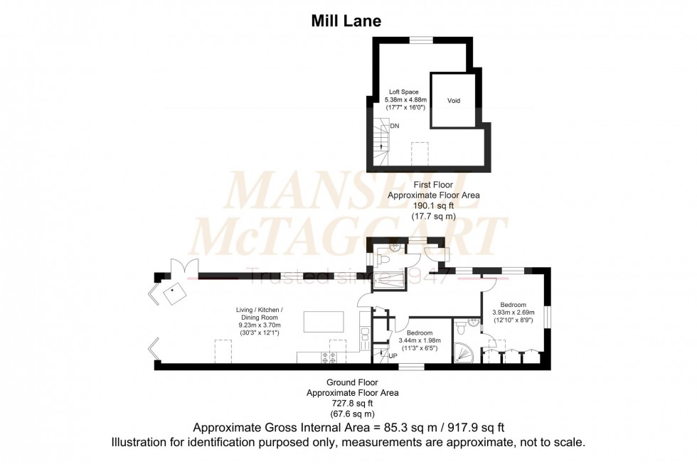 Floorplan for Mill Lane, South Chailey, BN8