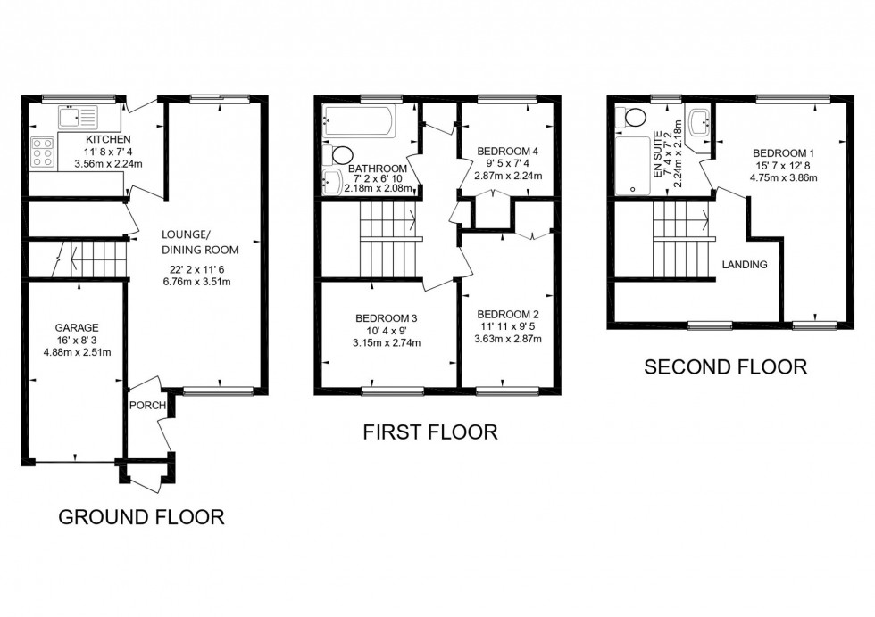 Floorplan for Beech Hill, Haywards Heath, RH16