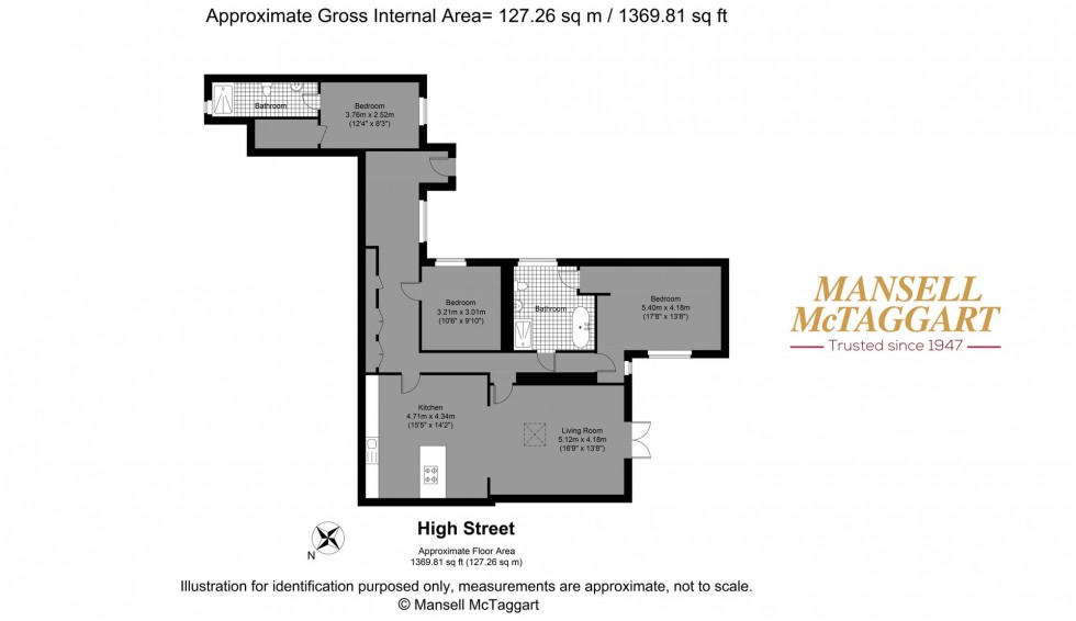 Floorplan for High Street, Steyning, BN44