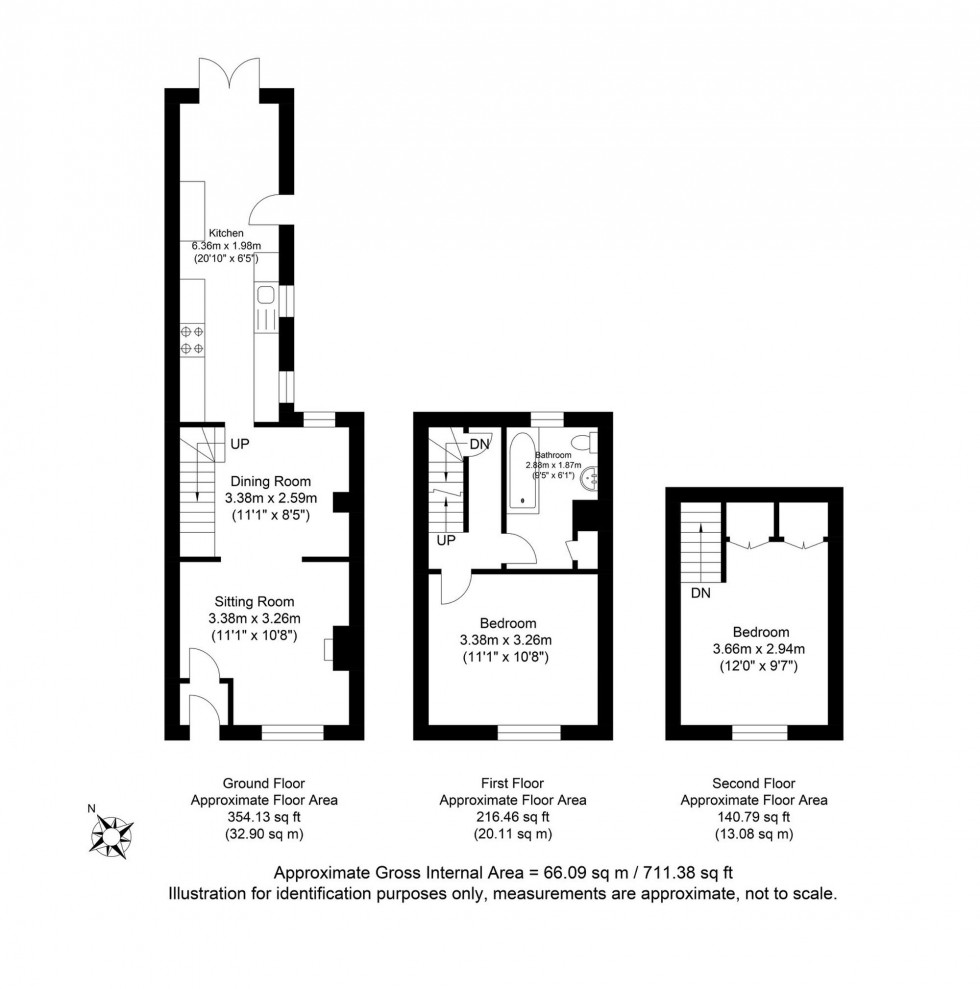 Floorplan for Western Road, Lewes, BN7