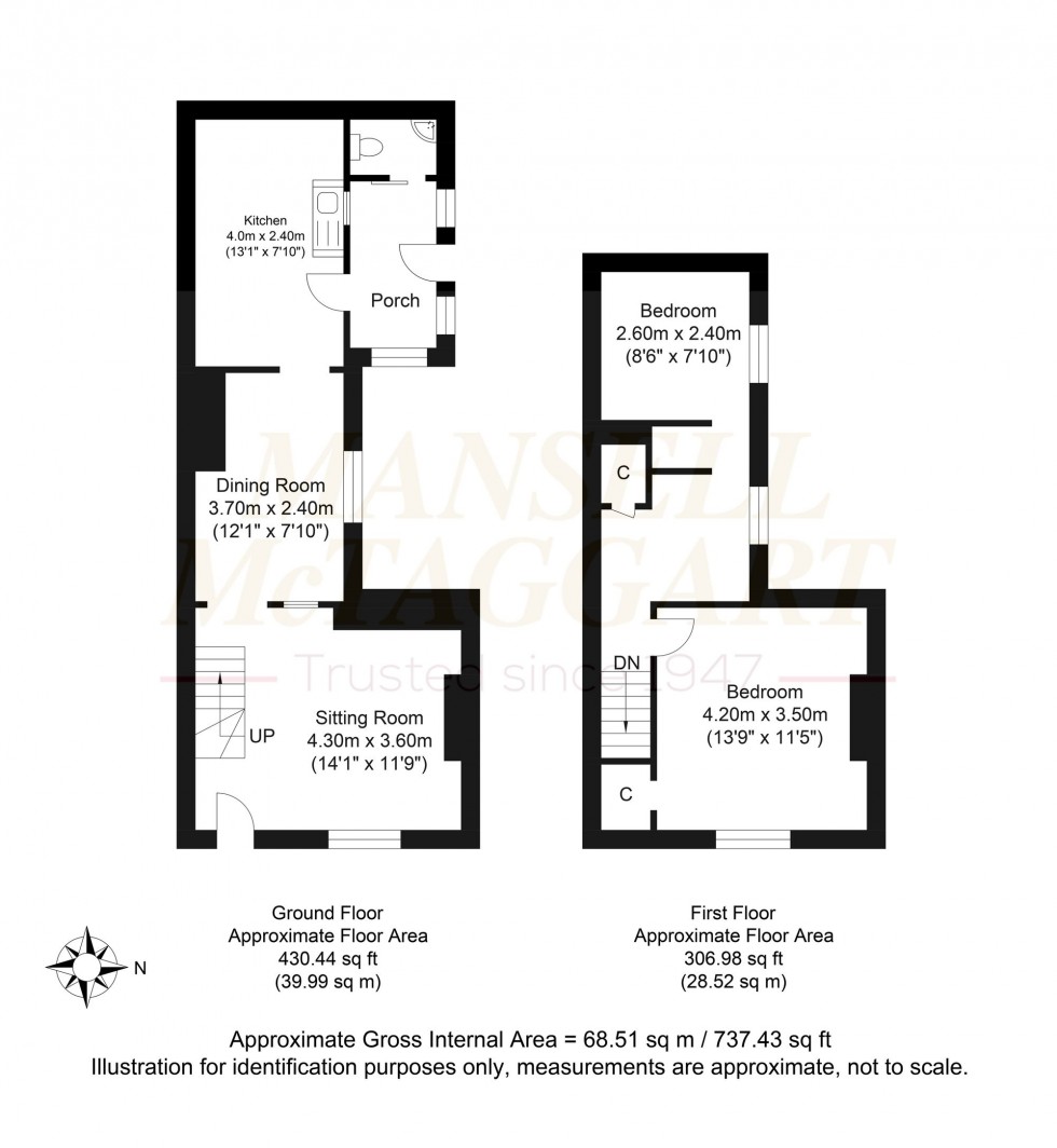 Floorplan for Church Road, Crowborough, TN6