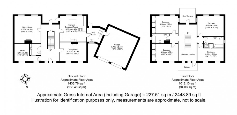 Floorplan for Kings Ride, Alfriston, BN26