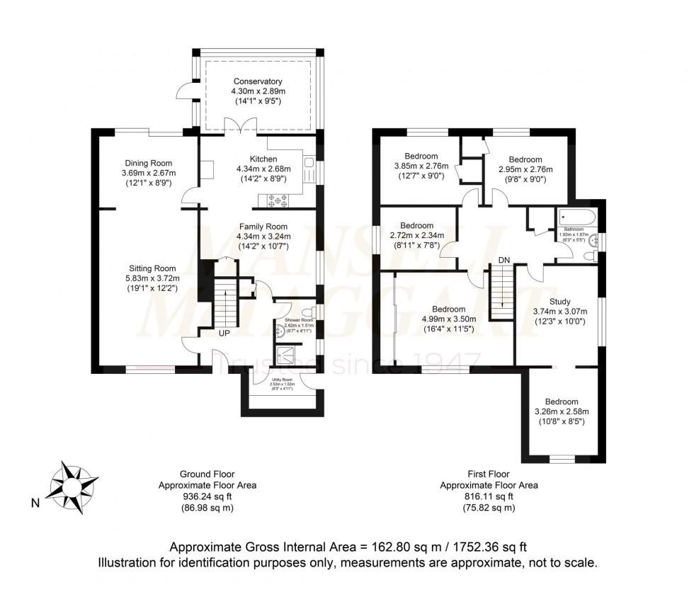 Floorplan for Woodlands, Crawley, RH10