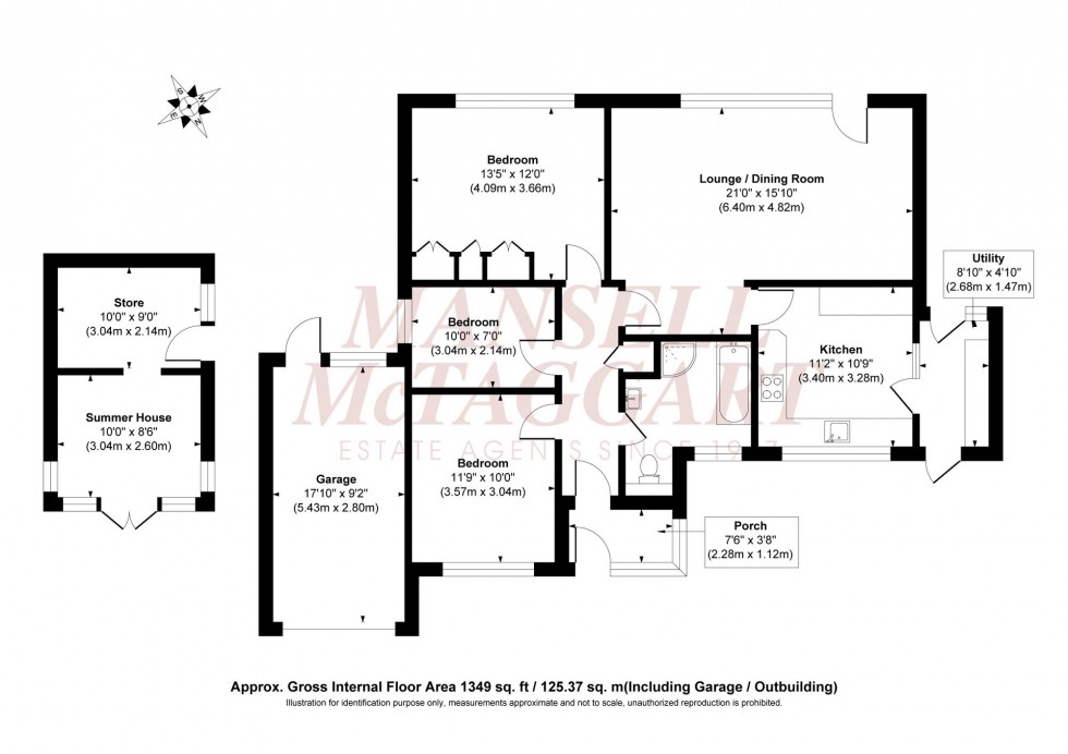 Floorplan for Alexandra Road, Burgess Hill, RH15