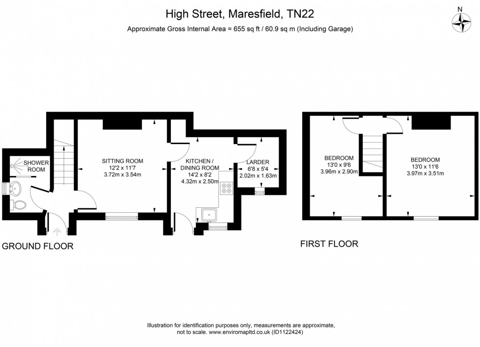 Floorplan for High Street, Maresfield, TN22