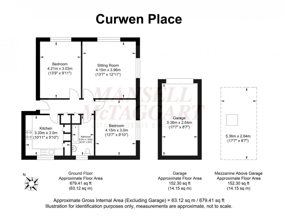 Floorplan for Curwen Place, Brighton, BN1