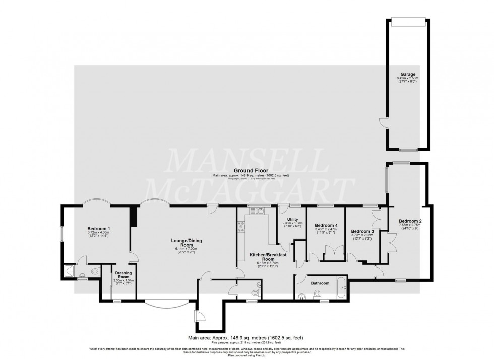 Floorplan for Station Road, New Place Farm Station Road, RH7