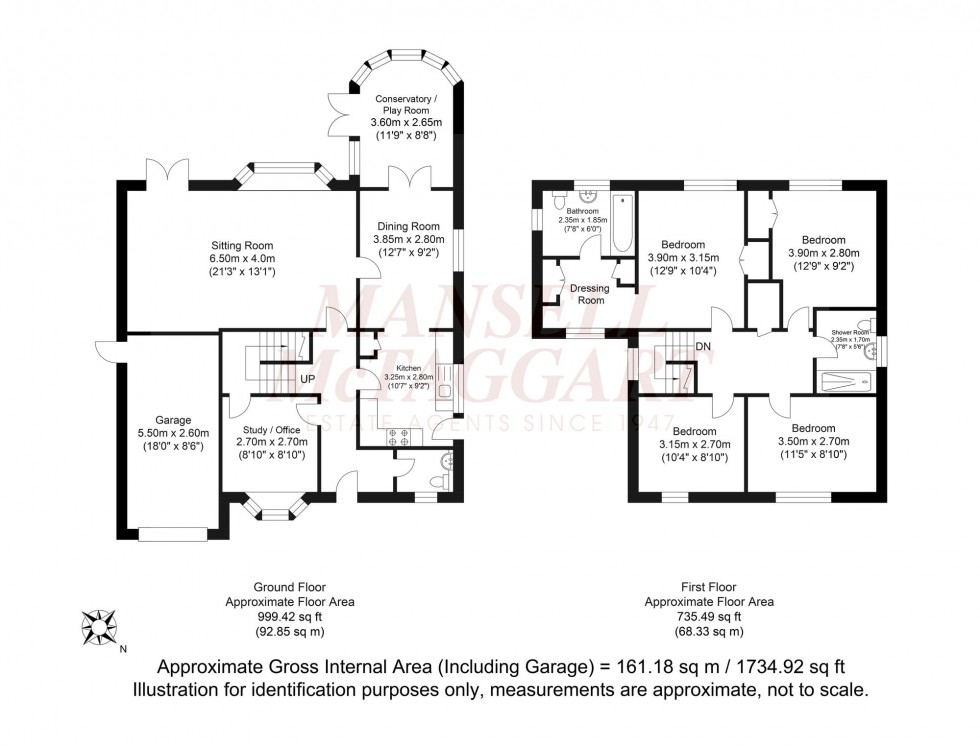 Floorplan for Allingham Gardens, Horsham, RH12