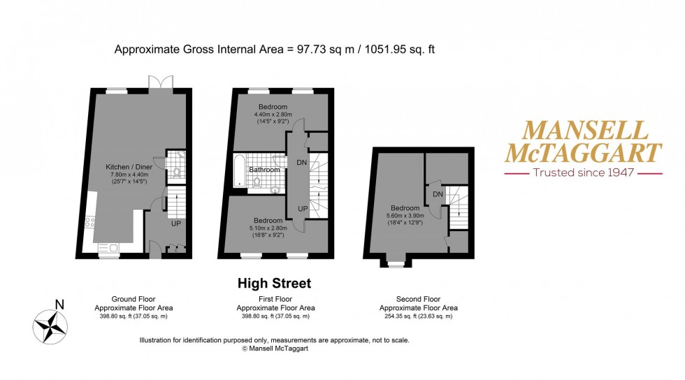 Floorplan for High Street, Portslade, BN41