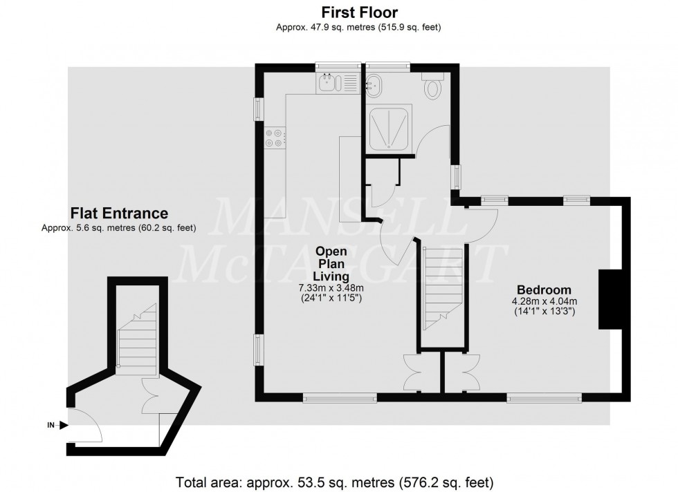 Floorplan for Lewes Road, Forest Row, RH18