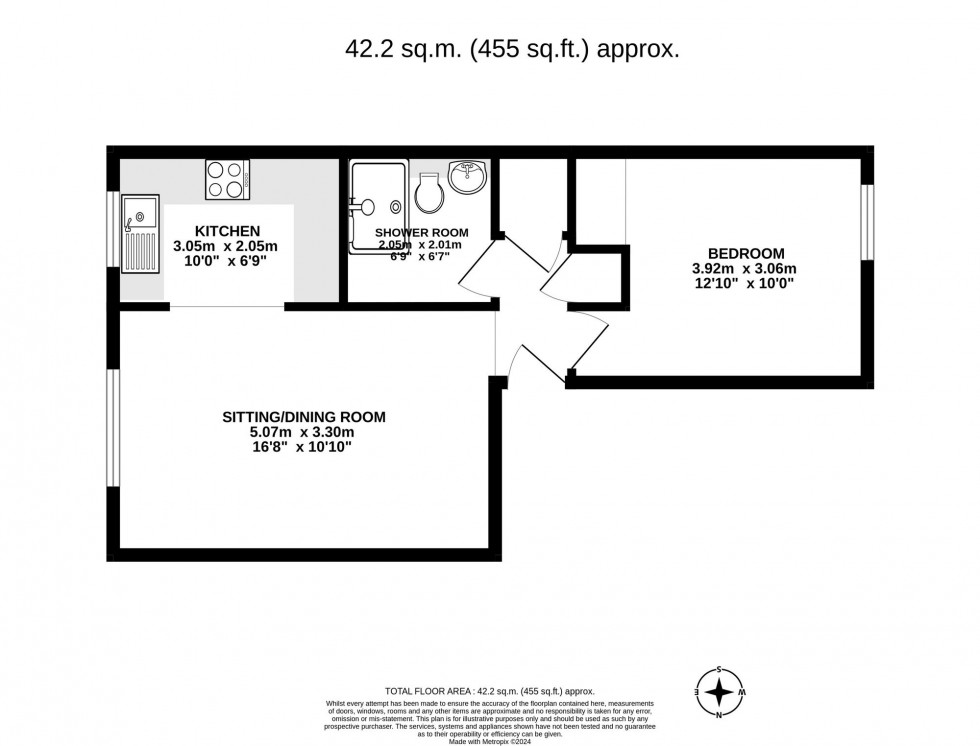 Floorplan for Park View Road, Altdam Farm, RH1