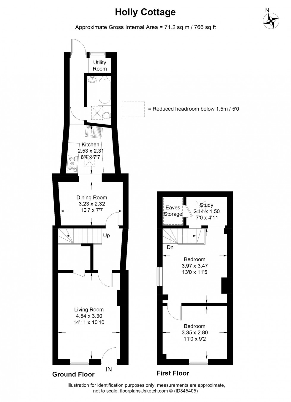 Floorplan for Church Street, Hartfield, TN7