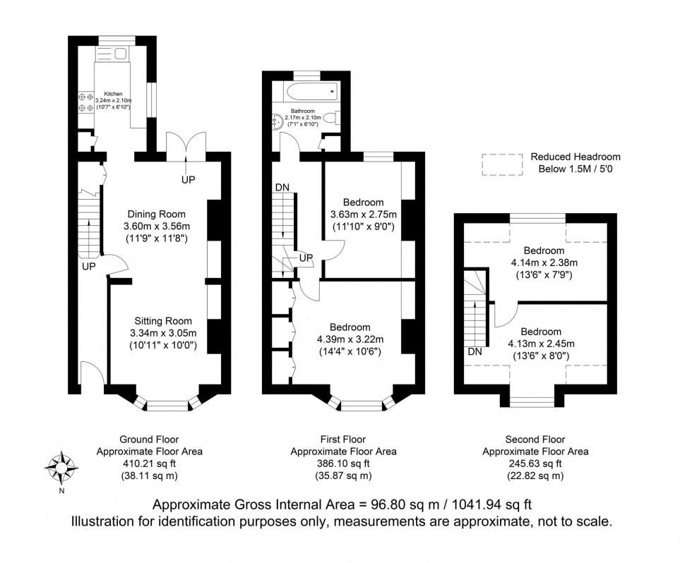 Floorplan for Toronto Terrace, Lewes, BN7