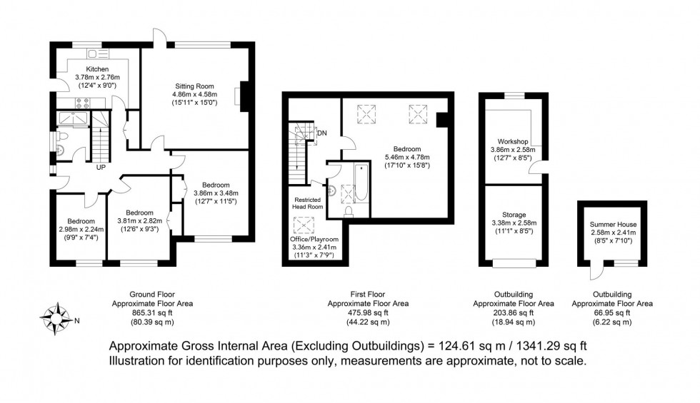 Floorplan for Harvard Road, Ringmer, BN8