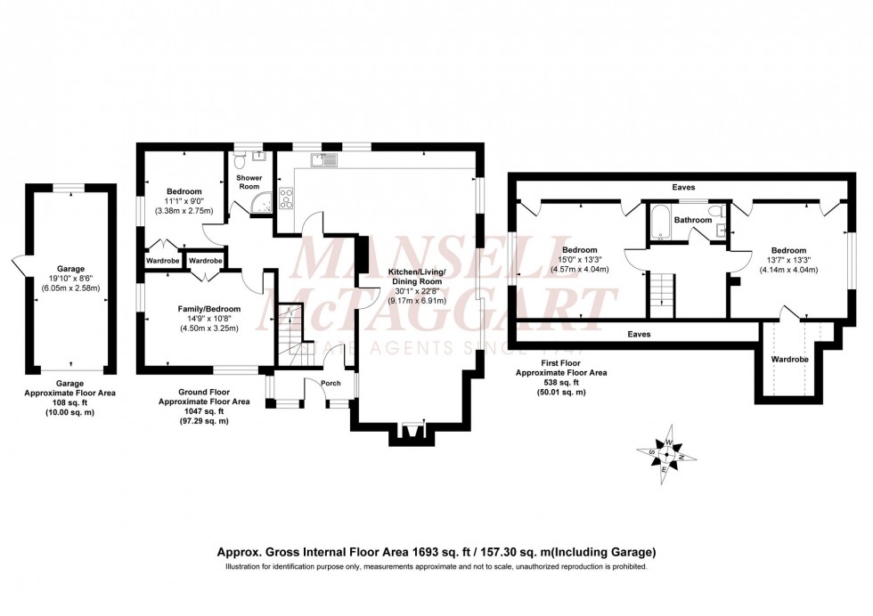 Floorplan for Ferndale Road, Burgess Hill, RH15