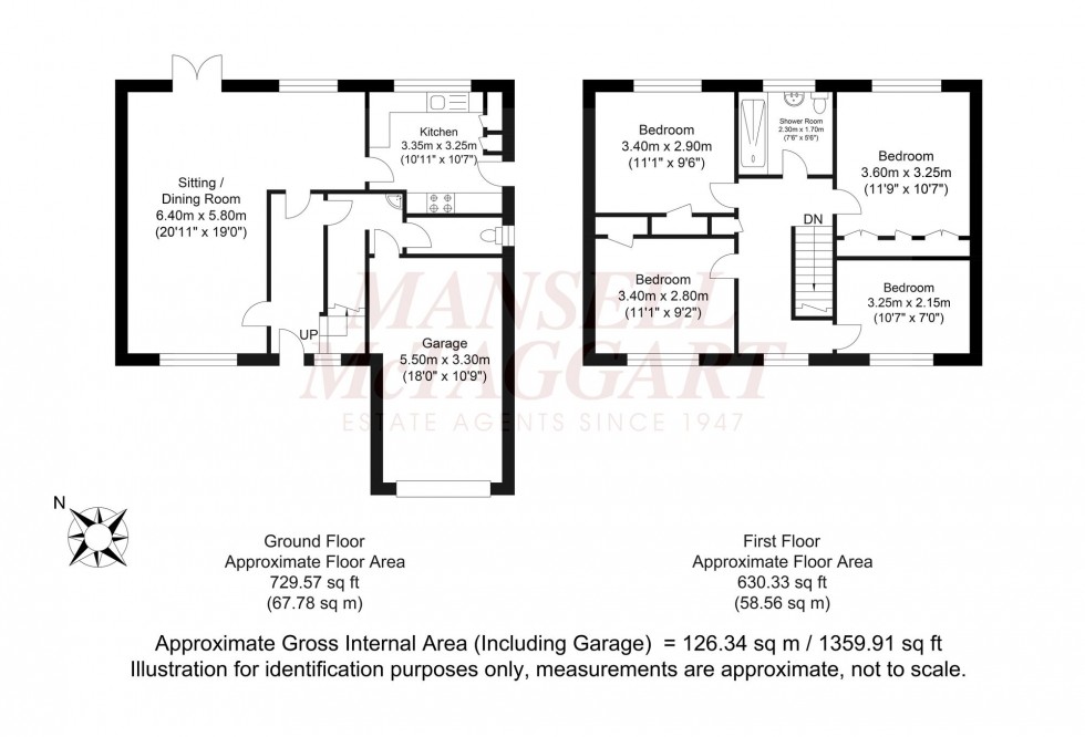 Floorplan for Masons Field, Mannings Heath, RH13