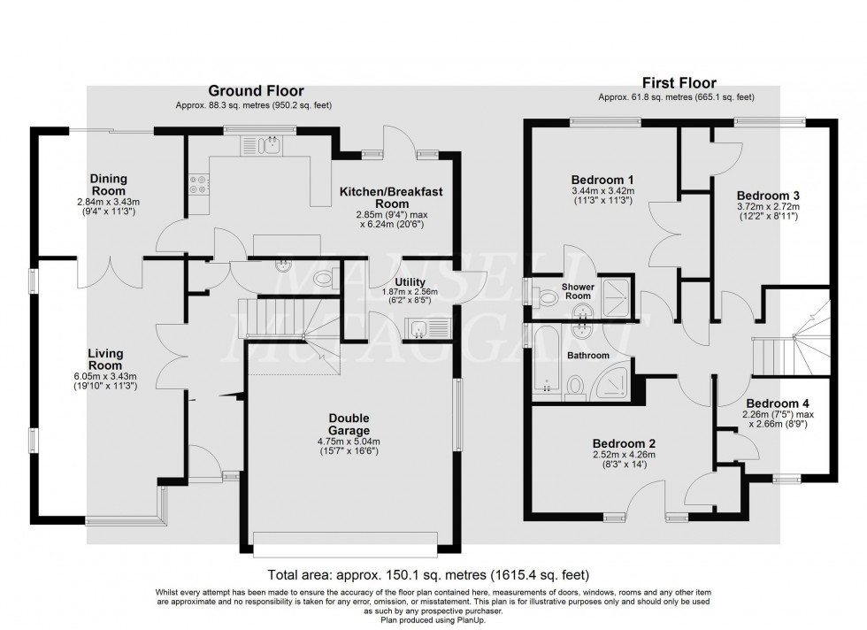 Floorplan for The Orchard, Nutley, TN22