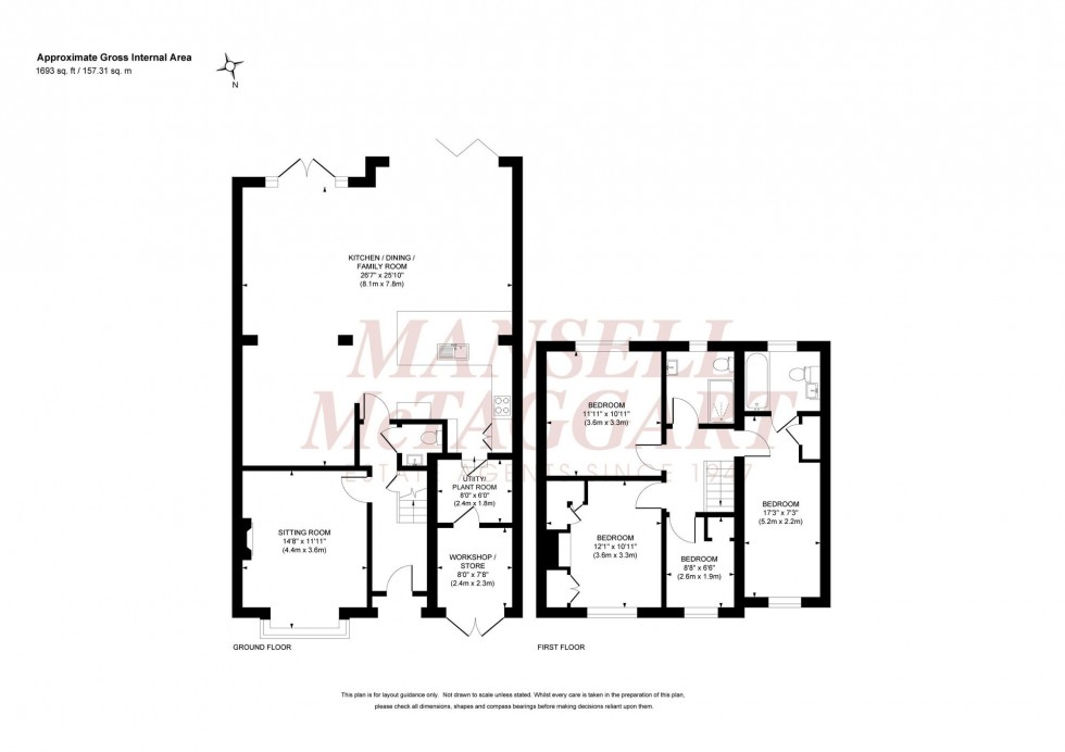 Floorplan for Janes Lane, Burgess Hill, RH15