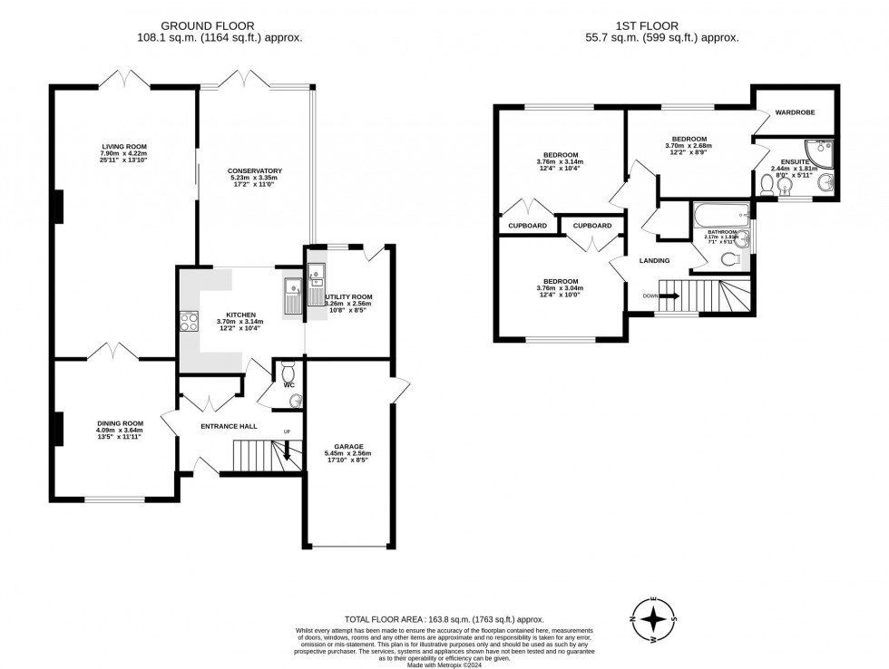 Floorplan for Woodlands, Crawley, RH10